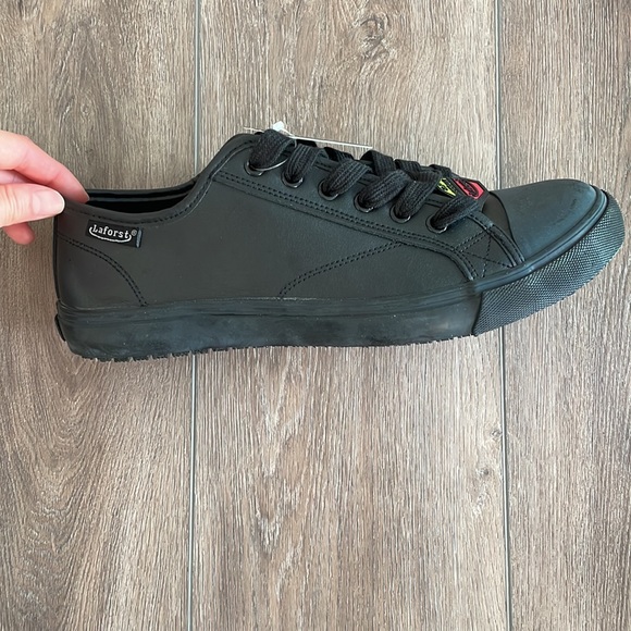 NWT Laforst Carols 3514-01Mens Slip Resistent Genuine Leather Shoes in Size 9.5 - Picture 5 of 7